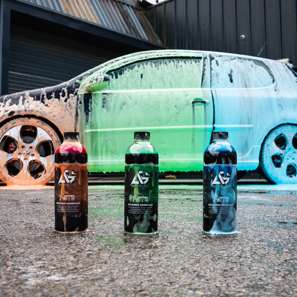 Piste - Coloured Snow Foam